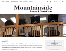 Tablet Screenshot of mountainsiderfc.com